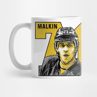 Evgeni Malkin Pittsburgh Number Mug